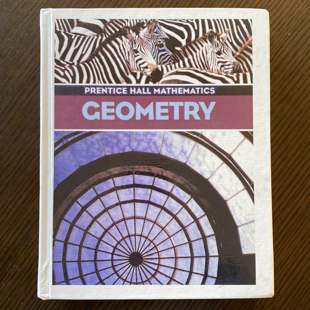 Prentice Hall Geometry Mathematics Textbook